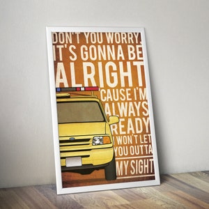 Baywatch TV Show Poster, Baywatch TV Show Print, Father&#39;s Day Gift, Father&#39;s Day, Gift For Her, Gift, Movie Poster, Movie Print, Sale