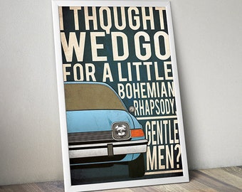 Wayne's World Poster, Wayne's World Print, Home Decor, Geschenk, Cyber Monday, Geschenk für Ihn, Film Poster, Verkauf, Black Friday, Weihnachtsverkauf