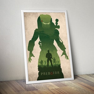 Predator movie poster alternative movie poster classic movie poster Predator poster Film poster 80s movie poster 80s movie Gift For Him