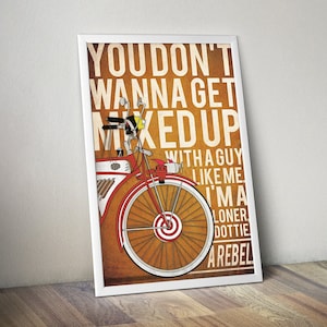 Pee Wee&#39;s Big Adventure movie poster, Pee Wee&#39;s Big Adventure Print, Pee Wee Herman poster, Pee Wee Herman print, Movie Poster, Movie Print