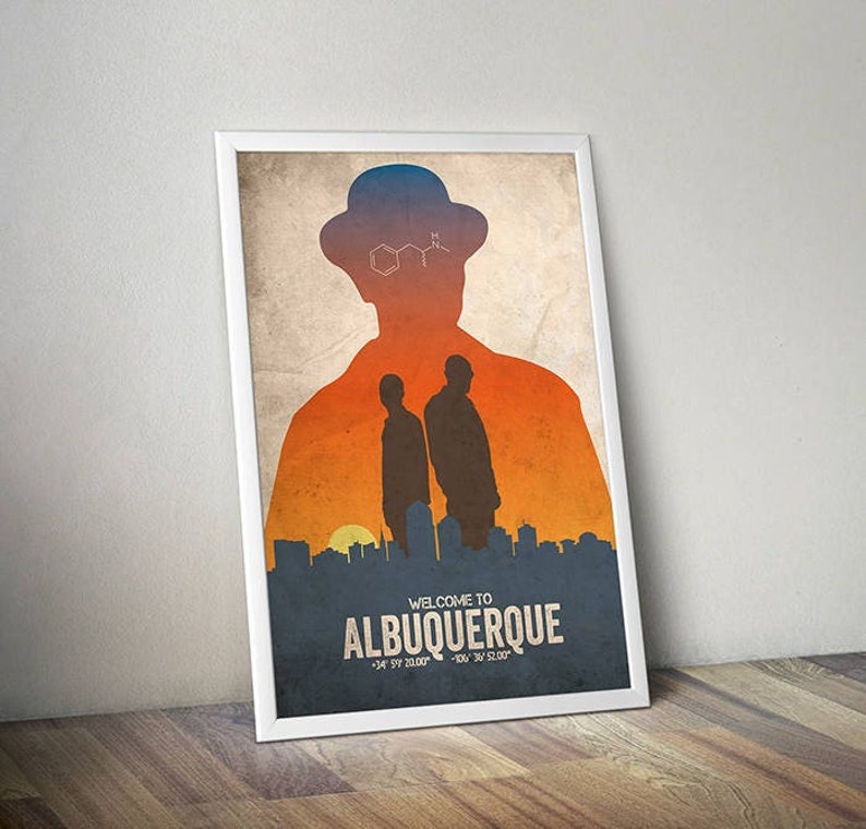 Breaking Back Poster Breaking Bad Poster, Breaking Bad Print, Albuquerque, Gift for Him ...
