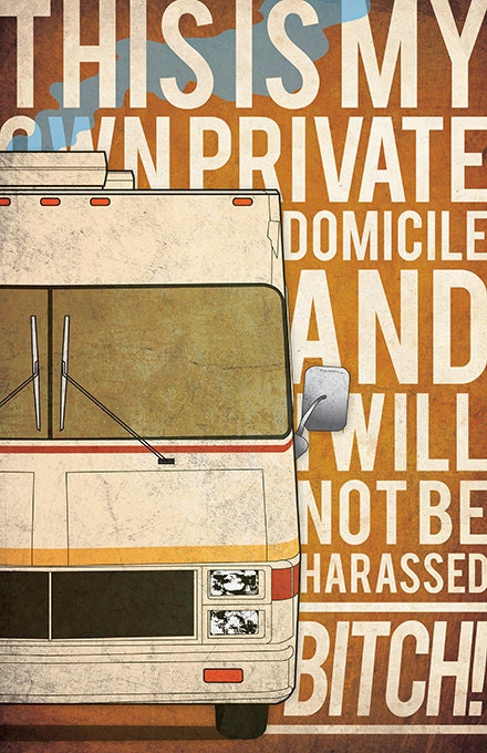 Breaking Bad Poster, Breaking Bad RV Poster, Wall Decor, Gift, Gift ...