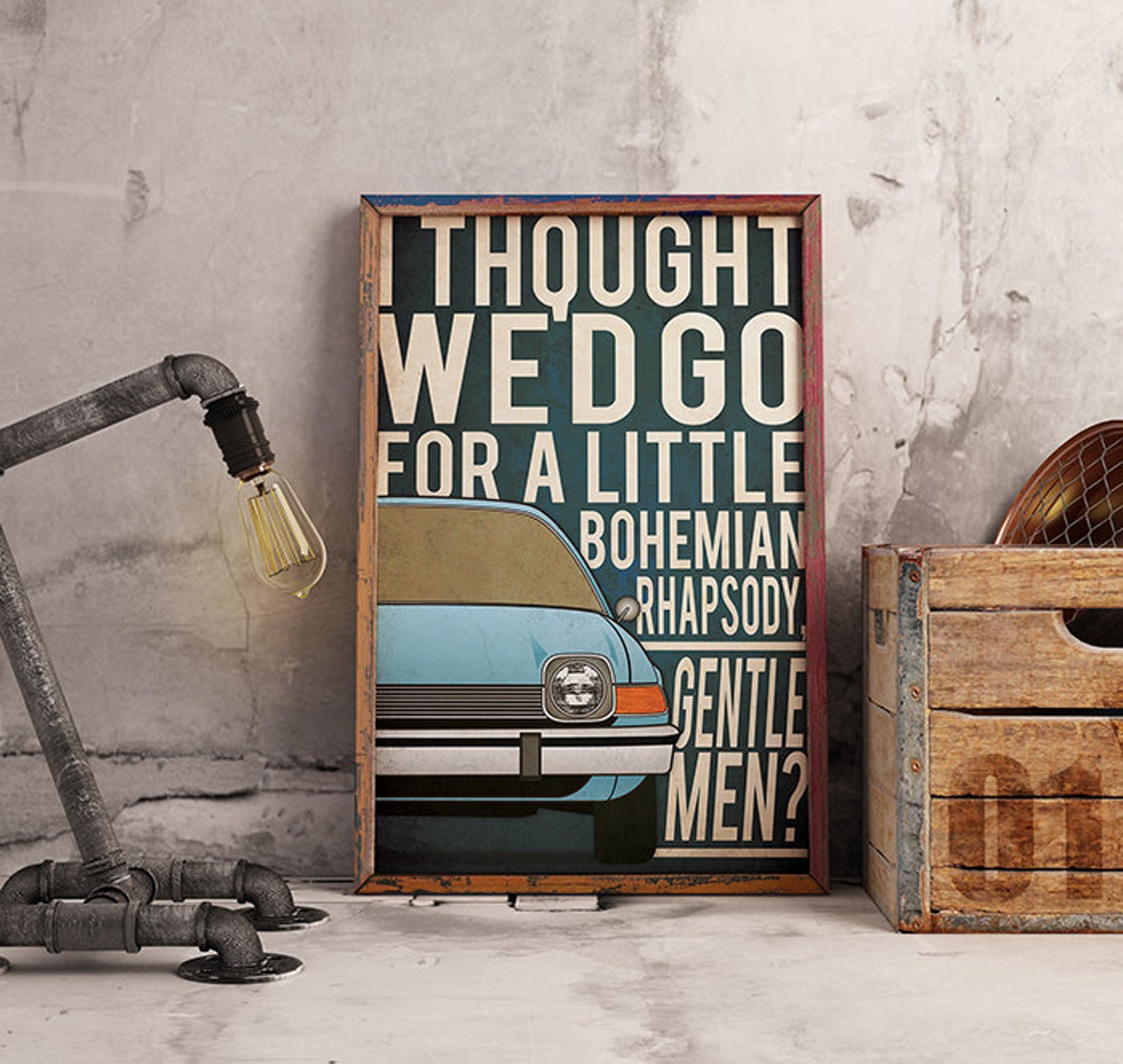 wayne's world - artprint