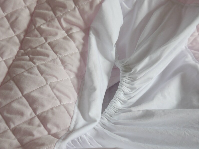 Fitted Crib Sheet Quilted Crib Bedding Cot Bedding Etsy