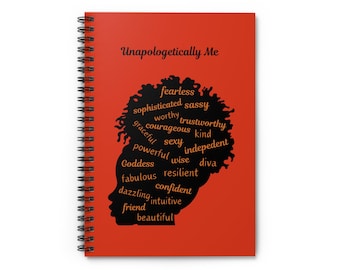 Affirmation Notebook for Black Women | African American Woman Journal for Notes, Reflection & Self-Expression