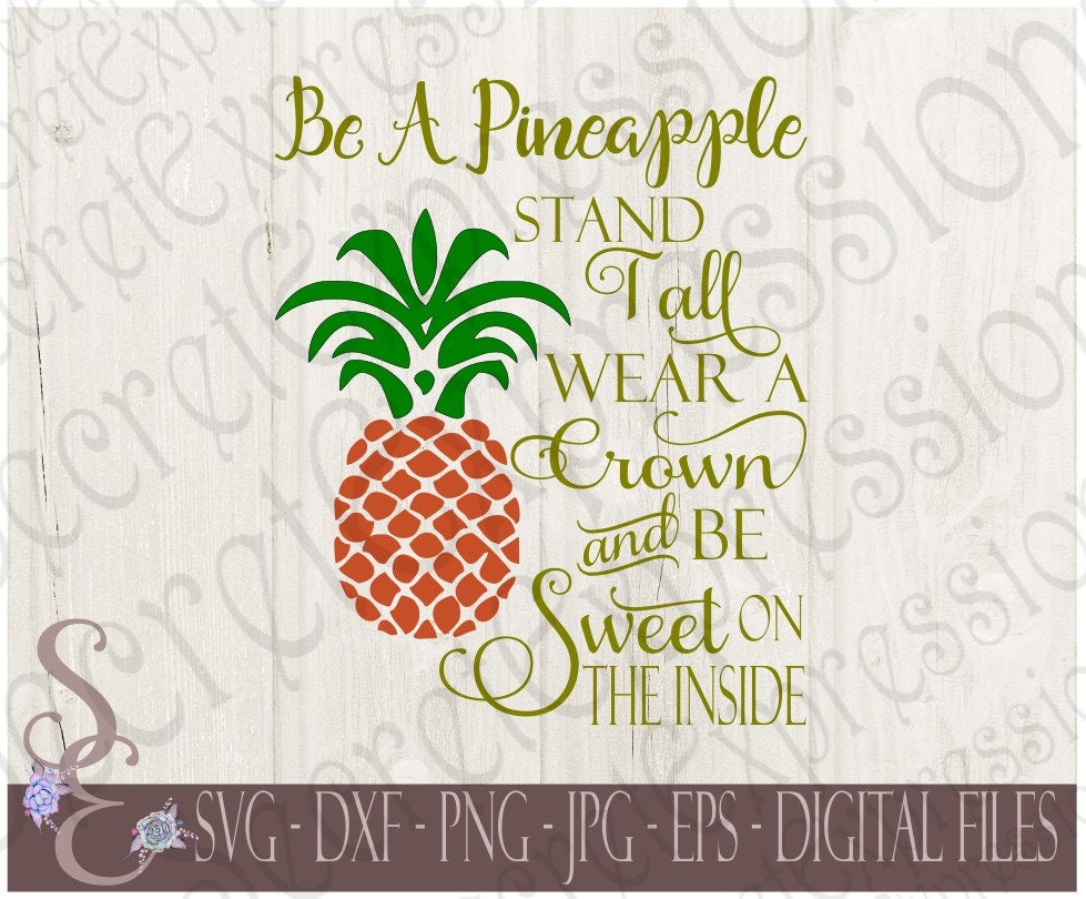 Free Free 252 Pineapple Sweet One Svg SVG PNG EPS DXF File