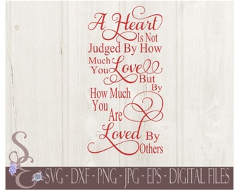 Heart is Not Judged - Etsy