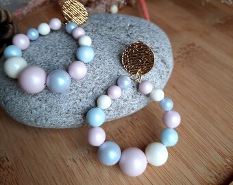 Boucles d'oreilles Charlie Pastel