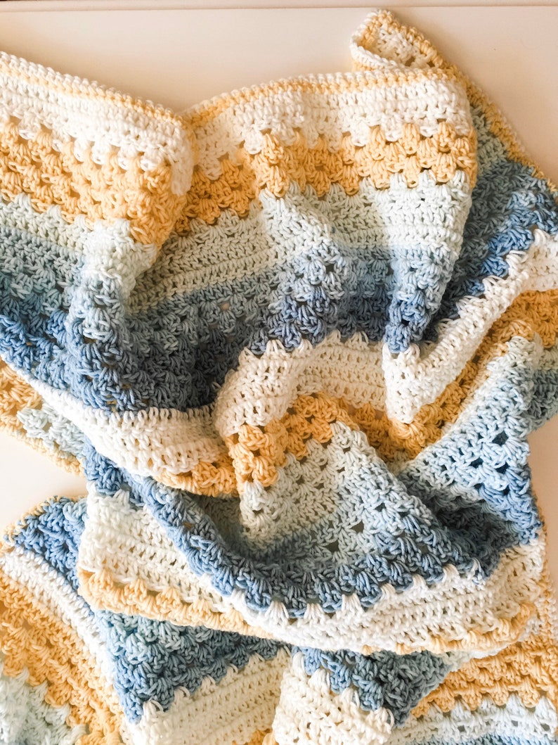 Carter Baby Blanket Crochet Pattern Blanket Pattern Baby Blanket Pattern Crochet Blanket Pattern Crochet Blankie Pattern image 3