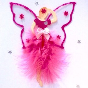 Happy Birthday / Celebration / Dochter / Voor Haar / Nichtje / Princess / Bestfriend / Moeder / Fairy wensen Handgemaakte Kaart