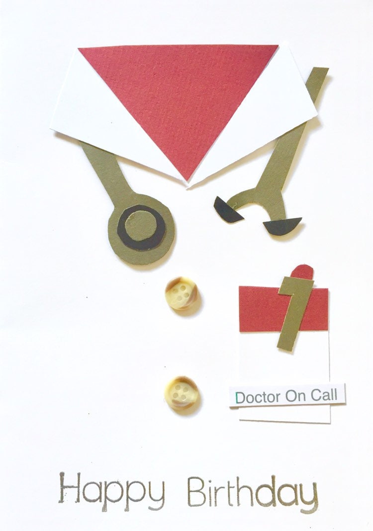 Thankyou/ New Job/ Doctor/ Trainee Doctor Nurse/ NHS/ Carer/ Rainbow / 3D Handmade Card