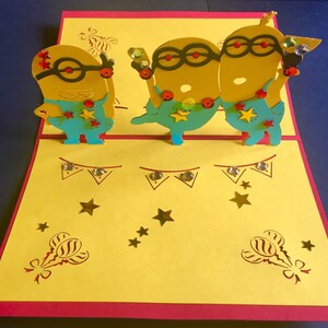 Buon compleanno/Compleanno bambino/Solo per dire/Principessa/Principe/Celebrazione/Bambini Ragazze Ragazzi M Biglietto pop-up fatto a mano