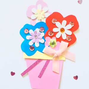 Merci / Vous manquez / Restez en sécurité / Amitié / Bestie / Penser à vous / Appréciation / Bouquet de fleurs 3D Carte faite à la main