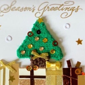 Merry Christmas / Seasons Groeten / xmas / Gifts / Presents / Happy Holidays / 3D Christmas I Love Xmas Tree en presenteert handgemaakte kaart