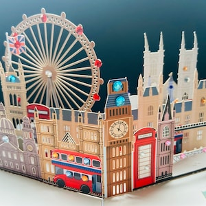 Wszystkiego najlepszego z okazji urodzin/Tylko do powiedzenia/Wracaj do zdrowia/Świętowanie//Dzień Ojca/Gratulacje/Dzień Matki/Walentynki/Pop Up London Handmade Card