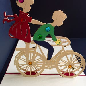 Gelukkige verjaardag/gewoon om te zeggen/beterschap/viering/voor hem voor haar/vaderdag/gefeliciteerd/Valentijnsdag/Moederdag/pop-up handgemaakte kaart