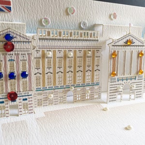 Joyeux anniversaire/Palais de Buckingham/Mariage royal/Fiançailles royales/Fête des pères/Fête des mères/Pour lui pour elle/Célébration /Carte pop-up 3D image 3