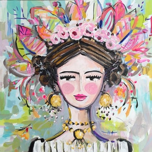 IMPRESIÓN en Papel o Lienzo, Chica Guerrera "Sara"