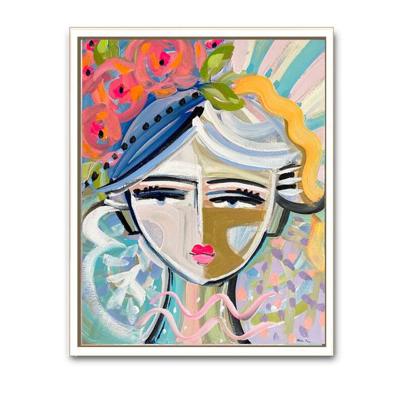 PRINT on Paper or Canvas katya Etsy