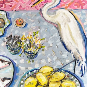 PRINT on Paper or Canvas, A Southern Table image 5