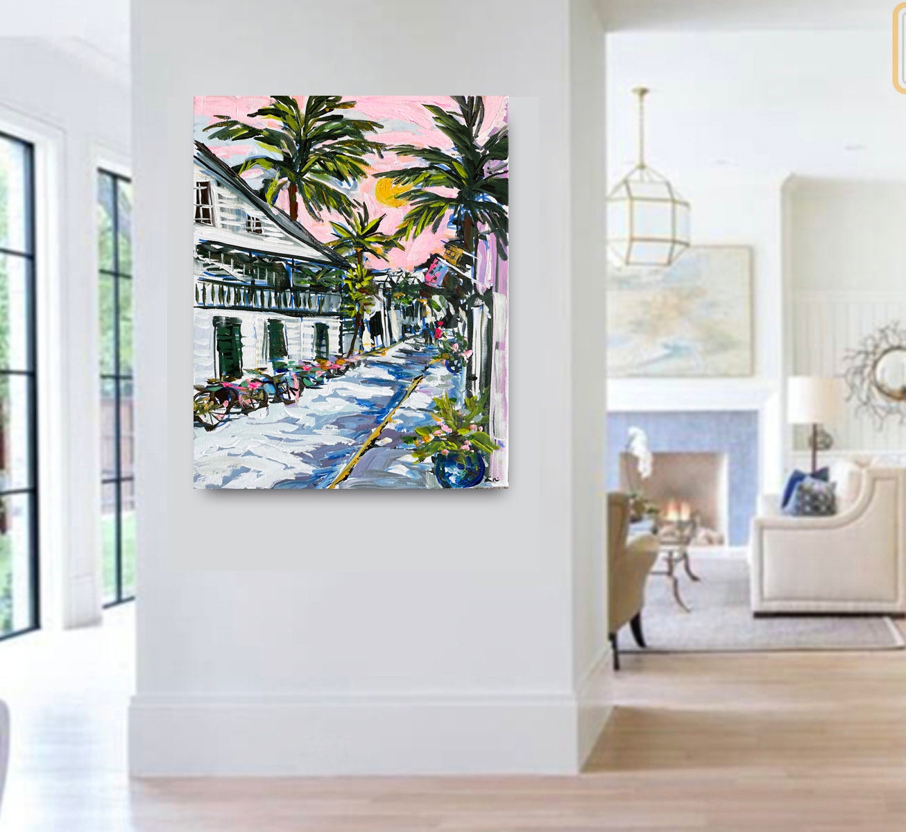 PRINT on Paper or Canvas key West Sundown Etsy