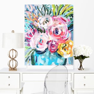 PRINT on Paper or Canvas, "Florajoy"