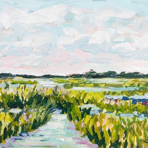 PRINT on Paper or Canvas, &quot;Marsh in Color&quot;