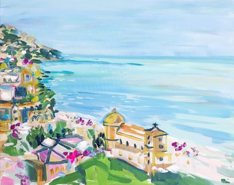 PRINT on Paper or Canvas, "Positano"