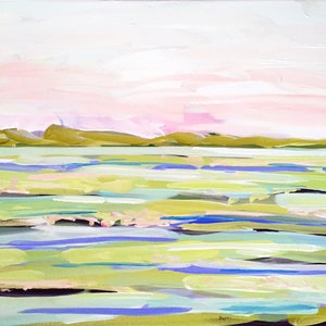 PRINT on Paper or Canvas, &quot;Minty Marsh&quot;