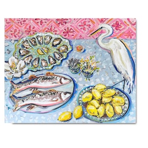 PRINT on Paper or Canvas, A Southern Table image 4