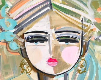 PRINT on Paper/Canvas, "Pia"