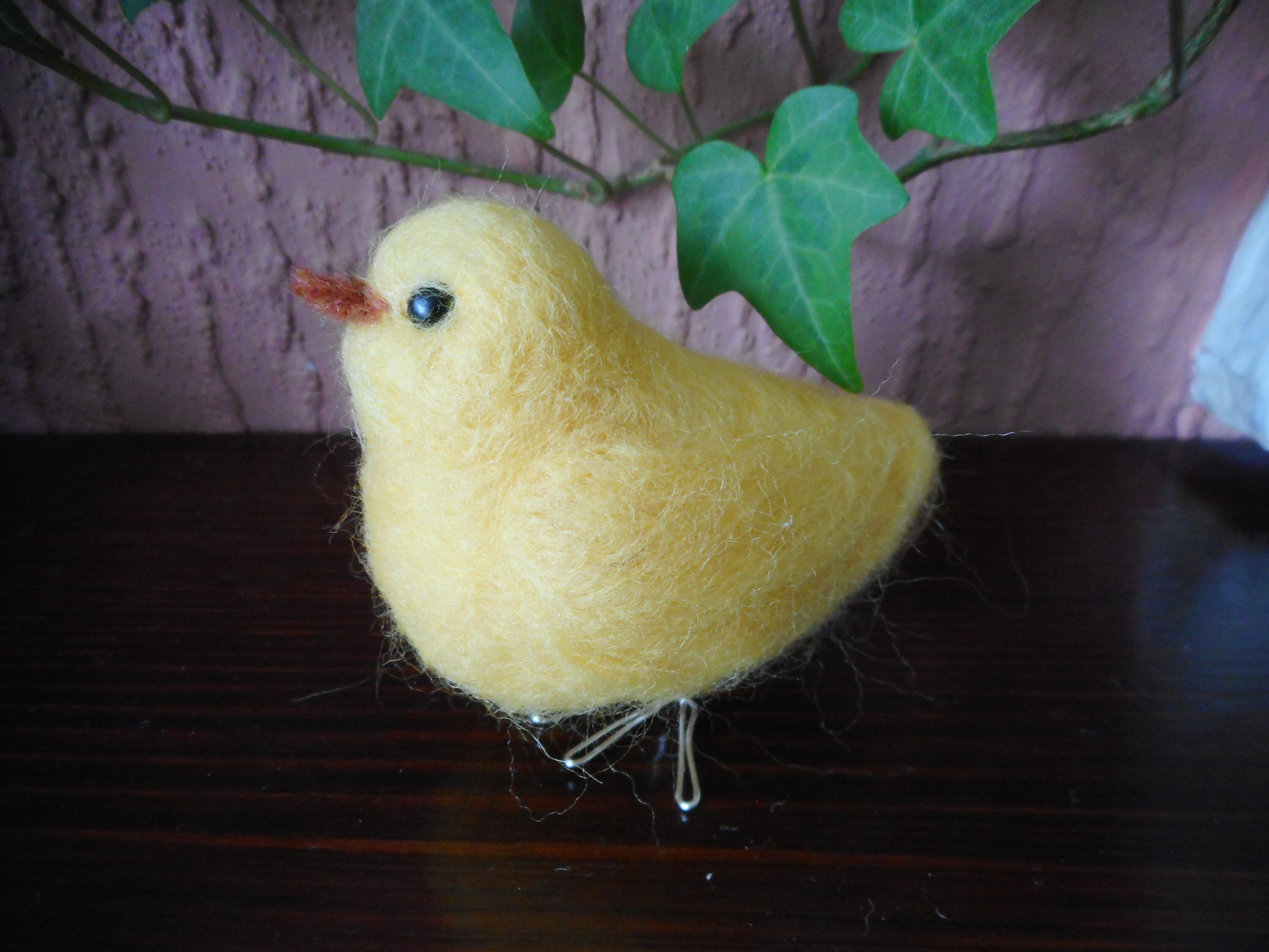 Easter chick needle felted chick handmade easter chick Etsy
