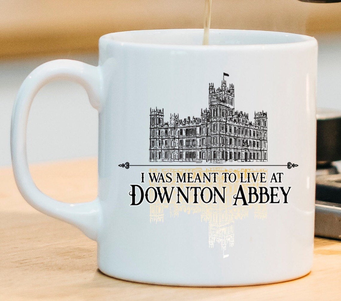 Personalised Downton Abbey Mug Add A Name Lady Birthday Gift | Etsy