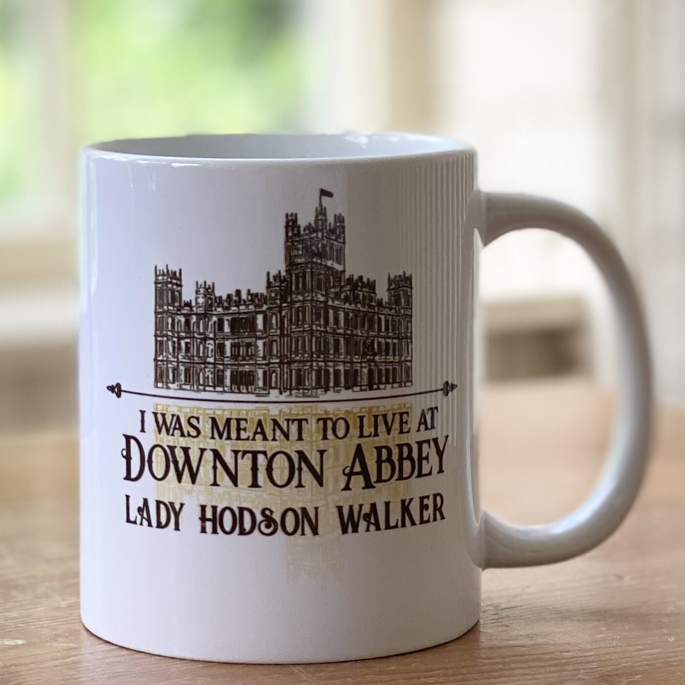 Downton Abbey Personalised Mug Add A Name Lady Etsy