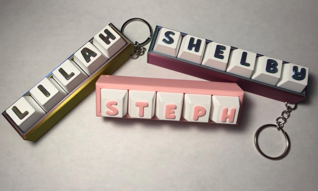 Custom Clicker Keychain - Etsy