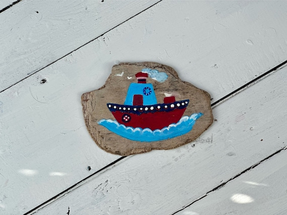Wood Art * Folk art * naive painting * Acrylic painting *