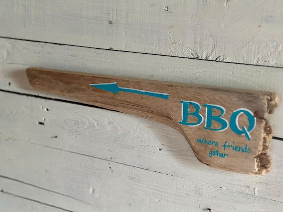 Natural Driftwood Sign* wooden sign * Handmade in Wales *