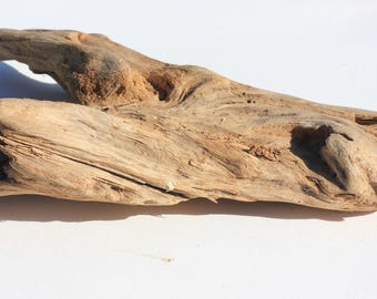 1 x Driftwood large, 21" (l) x 12"(w) x 4"(h), Scottish wave tumbled reclaimed wood, (lot #2a)