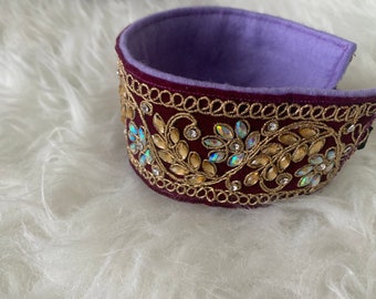 Jewelled Crystal Pet Collar