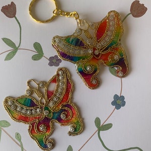 Blank Butterfly Card with Gift