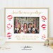 Kiss the Miss Goodbye Picture Frame Insert | Bachelorette Party | Bridal Shower | Frame NOT Included