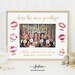 Kiss the Miss Goodbye Picture Frame Insert | Bachelorette Party | Bridal Shower | Frame NOT Included 