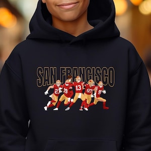 Sudadera con capucha juvenil de los San Francisco Niners Players