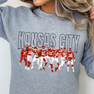 Kansas City Sports-sweater met ronde hals