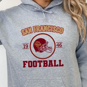 San Francisco Football Men&#39;s Hooded Sweatshirt