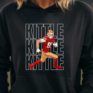 George Kittle Niners Unisex Kapuzen-Sweatshirt