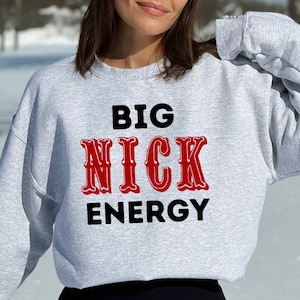 Big Nick Energy 49ers Unisex Crewneck Sweatshirt