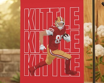 George Kittle 49ers Garden & House Banner