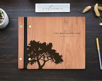 Southern Charm Airbnb Guest Book Southern Oak Tree Guestbook Spanish Moss Welcome Book