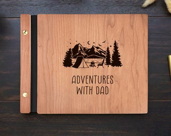 Cadeau personnalisé pour papa, livre d'aventures pour la fête des pères, cadeau artisanal pour lui